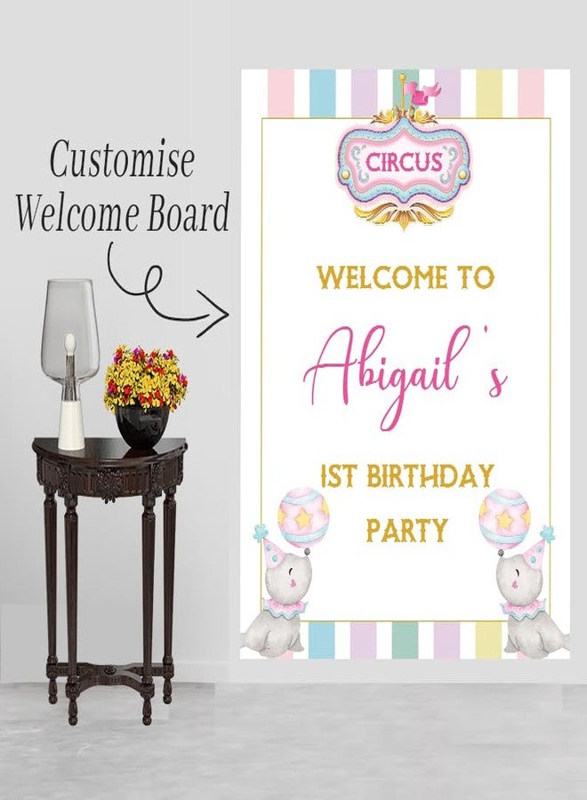 ثيم ماي بارتي لوحة ترحيب مخصصة لحفلة عيد ميلاد الأطفال | لوحة ترحيب لعيد الميلاد | لوحة ترحيب لحفلة عيد ميلاد ذات طابع خاص - Image 3